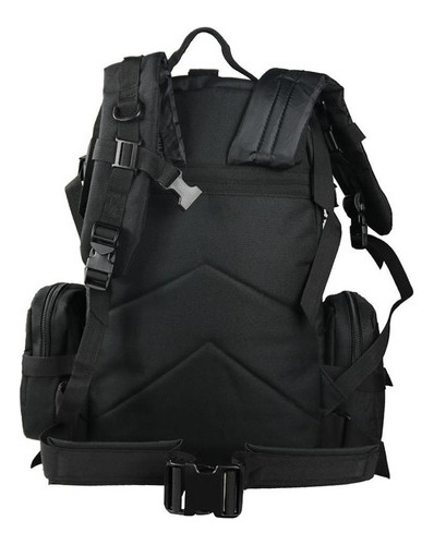 Mochila Kossok Quebec Moto Táctica Riñonera Y Bolso Extras Color 114