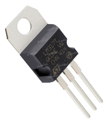 Lm317t Lm317 Regulador Ajustable St 1.5a To-220 Pack X3