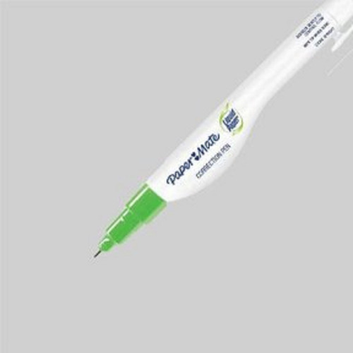 Lápiz Corrector Pluma Liquid Paper 7ml Punta Fina Paper Mate