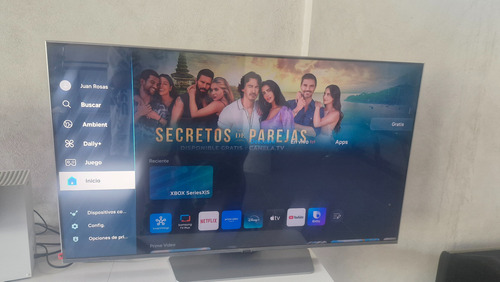 Samsung Neo Qled 55 4k Qn55q80dafxzx Plateado (Usado)
