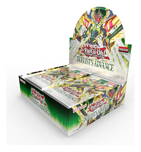 Yu-gi-oh Duelist's Advance Booster Box C/24 Sobres Ingles Duelists Advance Inglés