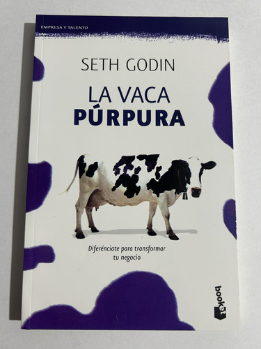 Libro La Vaca Púrpura - Seth Godin - Nuevo Sin Uso