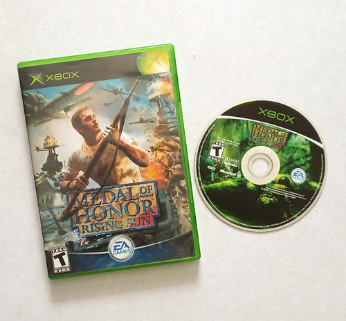  Medal Of Honor Rising Sun Video Juego Xbox Clásico 