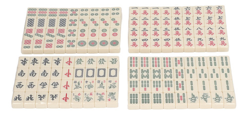 Pequeño Juguete De Mahjong Chino Con Patrón Transparente, Ju