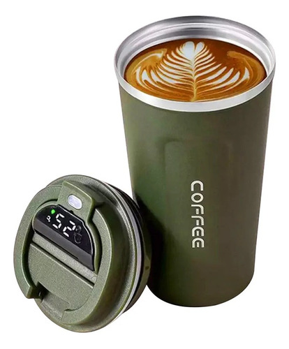 Vaso Coffee Térmico Acero Inox 510ml Con Sensor Temperatura