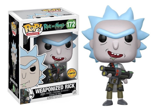 Weaponized Rick Chase Funko Pop Rick And Morty 172