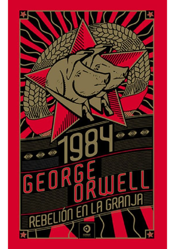 1984 Y Rebelion En La Granja (piel De Clasicos), De Orwell, George. Editorial Edimat Libros, Tapa Dura, Edición 1 En Español, 2023