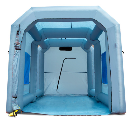 Vevor CQ13109FT950WSOKV cabina de pintura portátil 4x3x2.8m filtro soplador