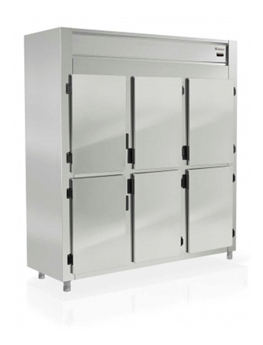 Geladeira/refrigerador Comercial Inox 6 Portas Cegas Grep-6p 220V