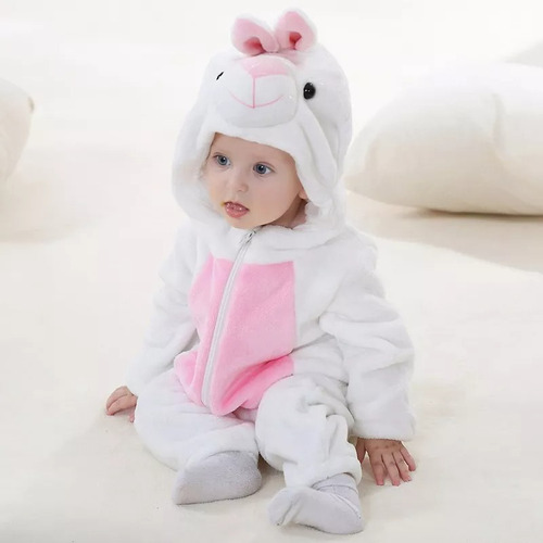 Pijama Térmica De Animales Con Capucha Para Niños Talla 4