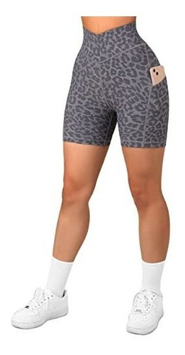 Shorts Cortos De Entrenamiento Cruzado Para Mujer Talla S