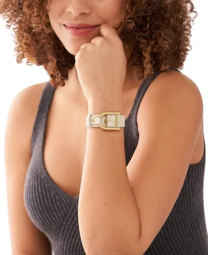 Reloj Mujer Fossil Harwell De Piel