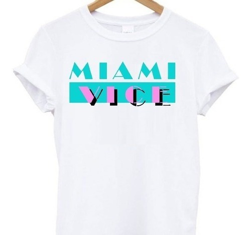 Remera Sublimada Miami Vice
