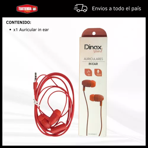 Auriculares In-ear Con Cable Micrófono Manos Libre Stereo