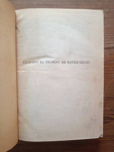 Cuando El Mundo Se Estremeció - H Rider Haggard (1a Ed Rara) (Usado)