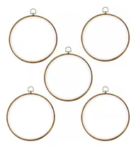 Comprar Set De 5 Bastidores Decorativos Para Bordado 17 Cm
