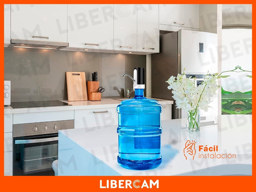 Imagen 8 de 10 de Dispenser De Agua Portatil Usb Bomba Dispensador Bidones