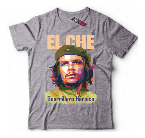 Remera El Che Guevara Guerrillero Heroico  Ca21 Dtg Premium