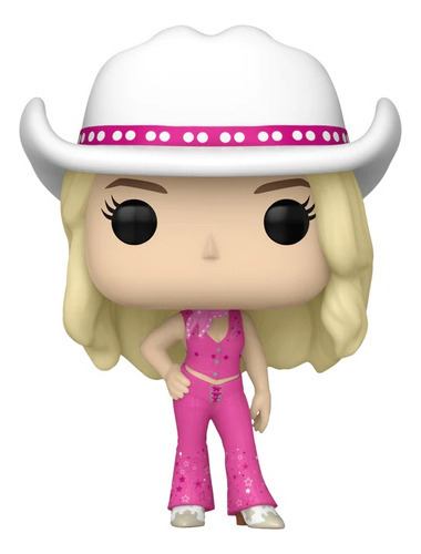 Boneco de ação pop Cowgirl Barbie da Funko Pop! Filmes
