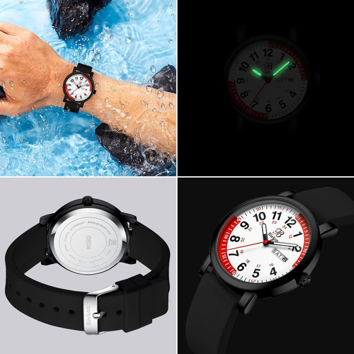 Reloj De Enfermera Con Pulsómetro Blekon Con Segunda Mano -