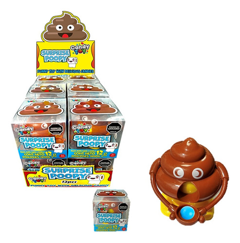 Caramelo Candy Toy Juegues con Dulces vainilla sin gluten  pack x 12