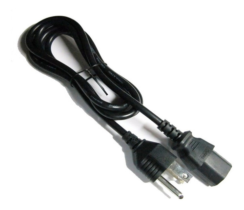 Imagen 3 de 3 de Cable De Poder Para Fuente/ Impresora/ Cpu/ Monitor 1.5 Mts
