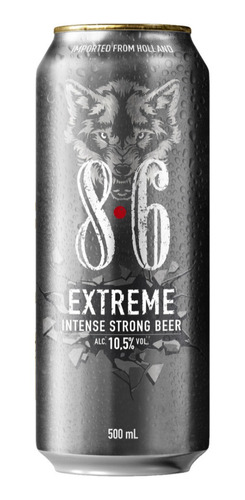 Cerveza Importada  Bavaria 8.6 Extreme Lata 500 Ml. Holanda