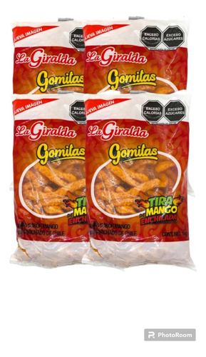 La Giralda Gomitas Tira Lombrices Mango Chile 23 Kg