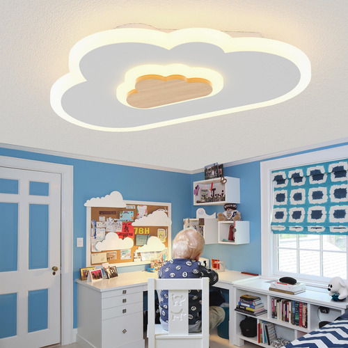 Truwella Lámpara De Techo Led De 19.7 Pulgadas Regulable