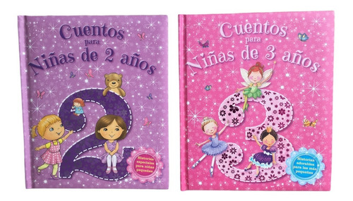 14 Cuentos Infantiles Para Nenas De 2 Y 3 Años * 2 Libros *