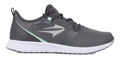 Topper Zapatillas Running Hombre Squat Gris Acero-verde Ras