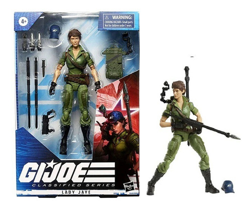 Lady Jaye Gijoe Gi Joe Classified Series #25 Caixa Lacrado