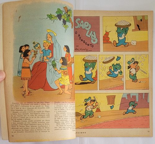 Hq Sesinho Revista Infantil N.°130 (1958) Leia O Anúncio (Usado)