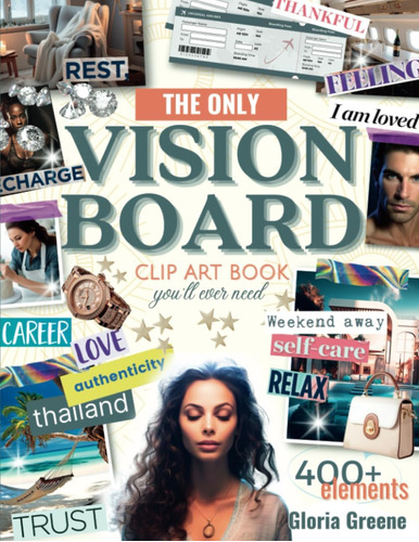 Libro: The Only Vision Board Clip Art Book Youll Ever Need: