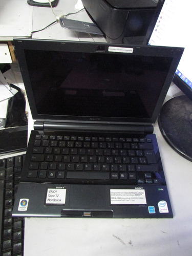 Notebook Sony Vaio Retirar Peças Preto (Usado)