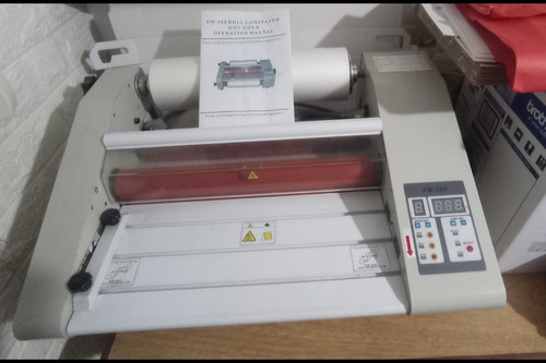 Laminadora Fm-360 Roll Laminator Hot/cold Opreration Manual