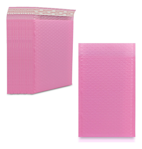 Paquete De Sobres Burbuja Sellado Para O 18*23 Color Rosa