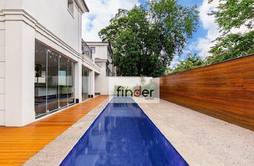 Imagem 2 de 25 de Lunique Na Rua Miranda Guerra, 572. Casa Em Condomínio Fechado, 4 Suítes, Piscina, Sauna, Jardim, Área Gourmet, 8 Vagas, Segurança E Muito Espaço - Ca0652