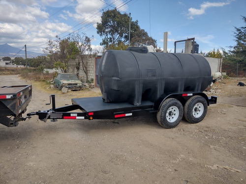 Remolque Con Tanque Nodriza Rotoplas 5000 Lts, Para Agua