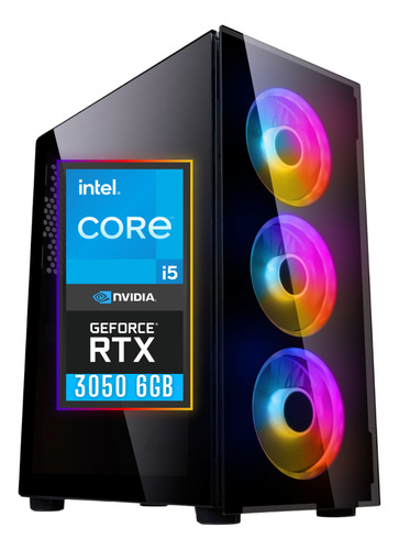 Pc Gamer Bluepc Intel I5 9400f 16gb Rtx 3050 6gb Ssd 240gb