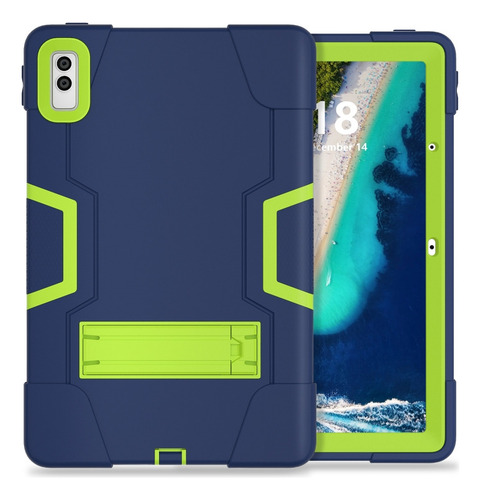 Pbb Capa Preta De Cor Contrastante Para Lenovo Tab M10 5g