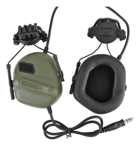 Casco Auriculares Orejeras Orejeras Defensor For Ptt Radio