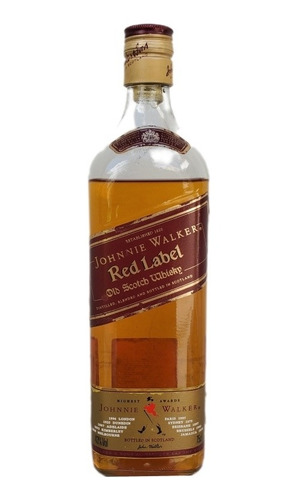 Licor Whisky Johnnie Walker Red Label Old Scotch D Coleccion