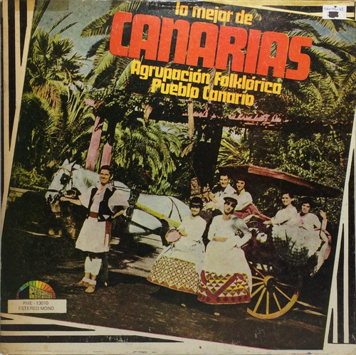 Agrupacion Folklorica Pueblo Canario Lo Mejor De Canarias Lp