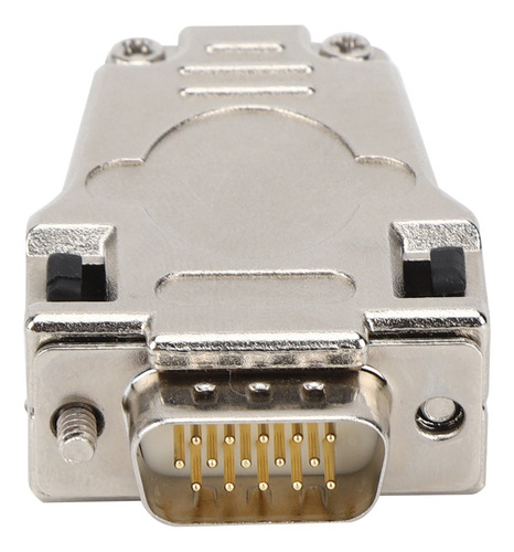 Conector En Serie D-sub Ignífugo, 15 Pines, Carcasa Metálica