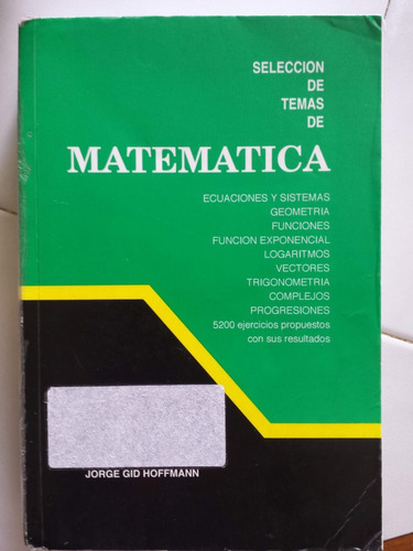 Libro Matematica Hoffman