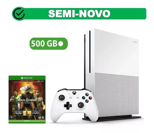 Xbox One S 500gb + Controle E Jogo Original Promoção Leia Descrição