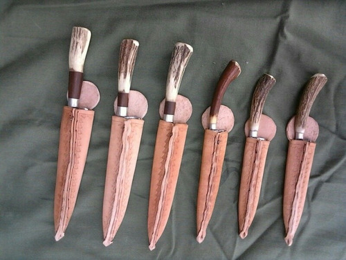 Imagen 6 de 10 de Excelente Juego De Cuchillo Y Chaira Criollo
