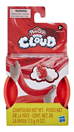 Play Doh Mundo De Texturas Super Cloud Color Rojo