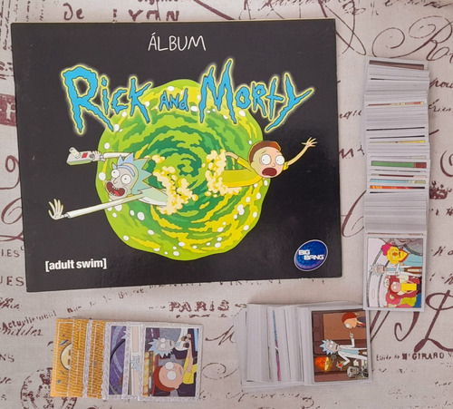 .- Album Rick And Morty Incompleto A Pegar